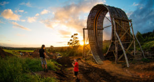 DarkFEST week 1 the build begins for one of the craziest Downhill MTB and Freestyle MTB events