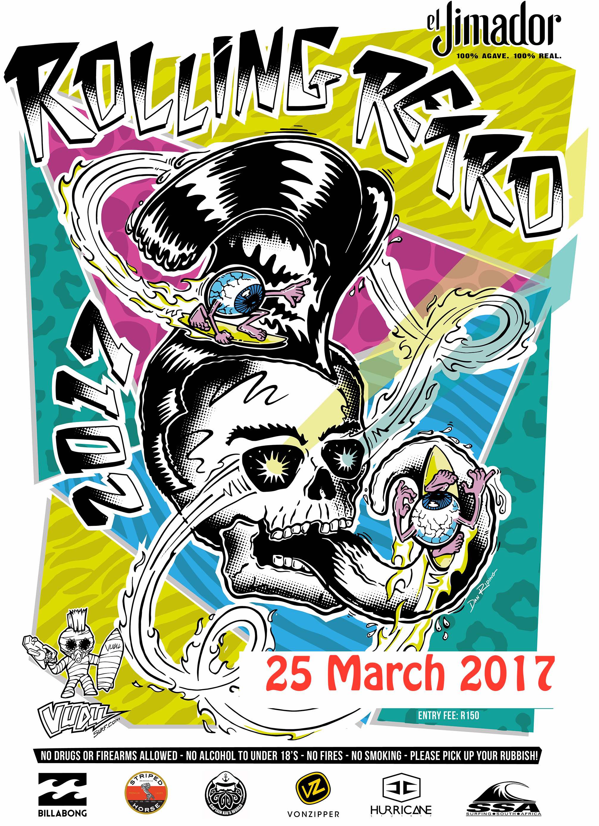 The Rolling Retro surfing event is going Punk for 2017