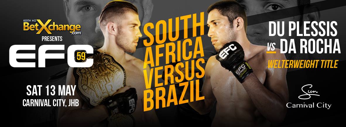 EFC 59 bring 12 exciting MMA bouts to the hexagon on 13 May