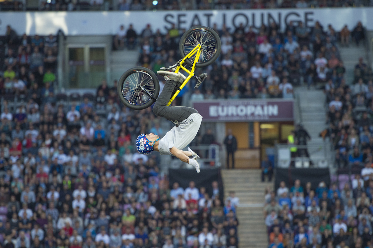 BMX stunts from Nitro Circus Live