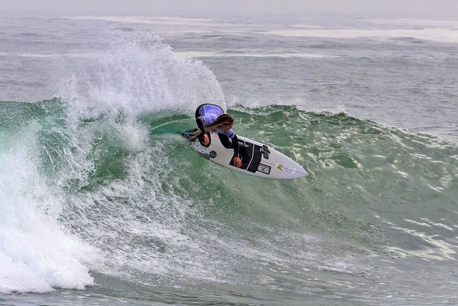Sophia Fulton surfing her way to victory in the Vans Surf Pro Classic Women's division