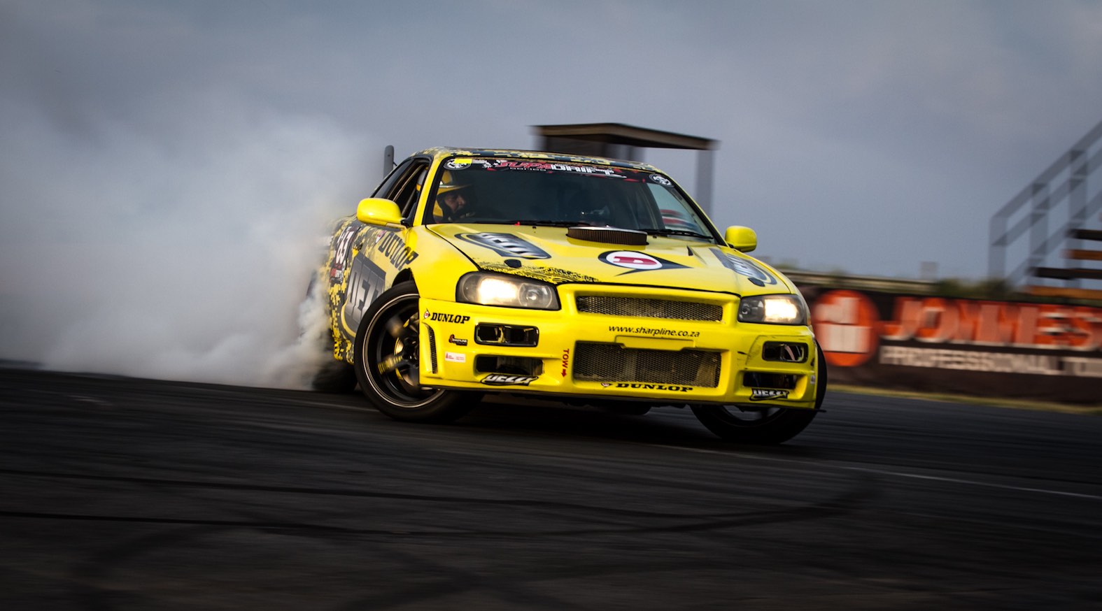 Shane Gutzeit drifting his way to victory 