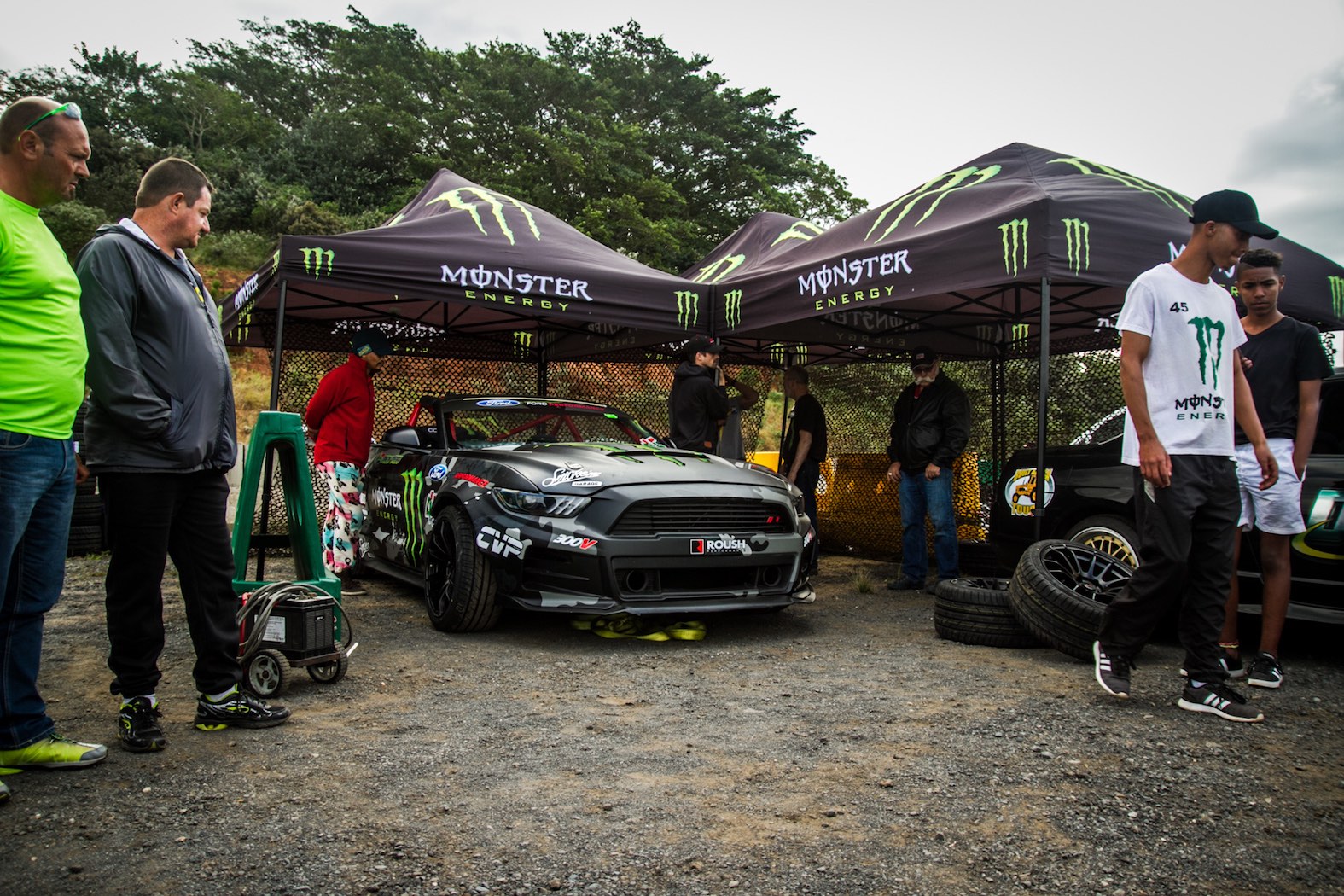 Jason Webb's Monstang drift machine