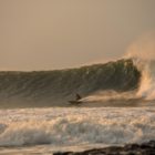 Surfing action from the JBU Supertrial 2017