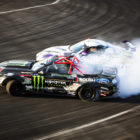 Jason Webb drifting his way to victory at Round 3 of the 2017 SupaDrift Series