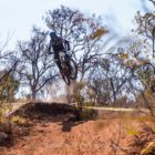 Christopher Philogene riding his way to victory at Round 4 of the National Downhill MTB Cup Series