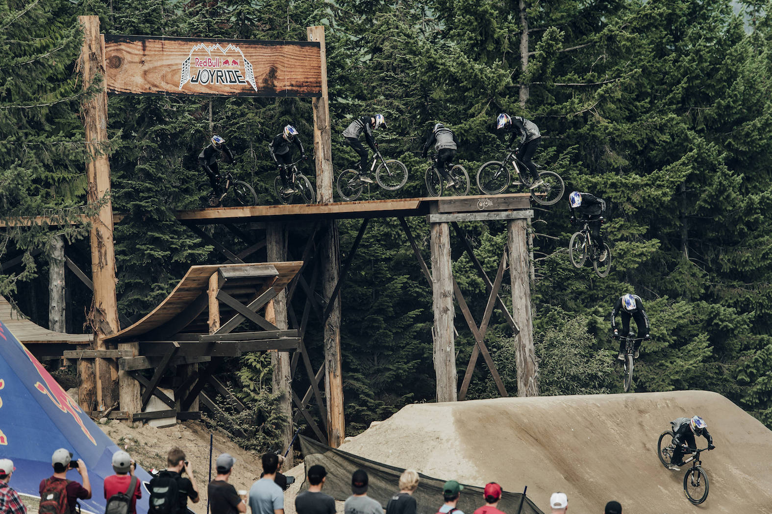Brandon Semenuk winning the 2017 Red Bull Joyride freestyle MTB event