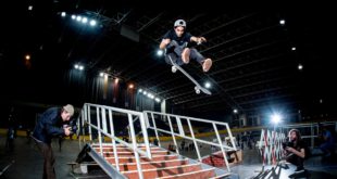 Moses Adams win the Red Bull Unlocked 2017 skateboarding event