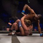 Featherweight Title Fight between Igeu Kabesa and Pierre Botha