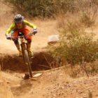 Keira Duncan taking the win at round 3 of the 2017 Bike Market Gauteng Enduro MTB Series