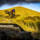 Bernard Kerr finishes 2nd in the 2017 Red Bull Hardline Downhill MTB race