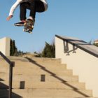 Brandon Valjalo skating at his private backyard skatepark
