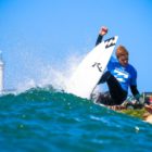 Jake Elkington surfing his way to a series victory at the Billabong Junior Series