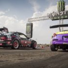 Drifting action from the final round of the 2017 SupaDrift Series