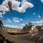 Malcom Peters taking the BMX win at stop 3 of the Ramp Rodeo Invitational