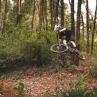 Sam Bull riding his 2018 Santa Cruz Bronson Enduro MTB