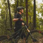 Sam Bull onboard his 2018 Santa Cruz Bronson