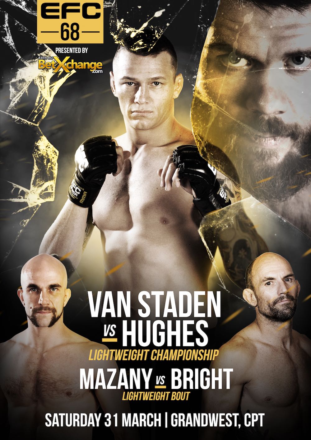 EFC 68 bringing MMA action to Cape Town at the GrandWest Casino