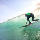 Rolling Retro Reggae Revival surfing event from Llandudno Beach