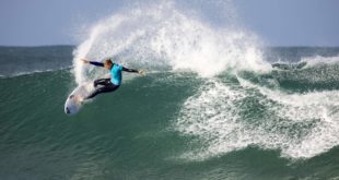 Stephanie Gilmore surfing her way to victory at the 2018 Corona Open J-Bay