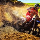 Tristan Pardon winning the MX1 class at round 5 of the 2018 MX Nationals