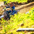 Dalton Venter winning the 125cc High School race at the MX Nationals