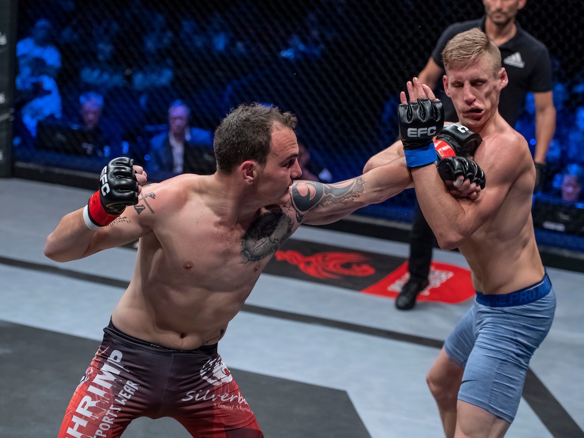 Results from all nine MMA bouts from EFC 72 held in Cape Town