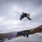 Luke Dutton winning the Pro Mens Snowboarding at the 2018 Ultimate Ears Winter Whip