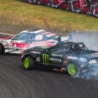 Drifting action at SupaDrift Series from Dezzi Raceway