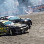 Drifting action from the final round of the 2018 SupaDrift Series