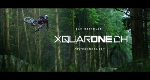 Watch Sam Reynolds as he takes his Polygon XQUARONE DH bike on a shred in the steep, wet and muddy mountains of Wales, at the Revolution Bike Park.