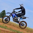 Feeling comfortable on the motocross bike in the new Fox Comp Boots