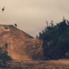 Adolf Silva sending the massive rocket launcher jump at DarkFEST