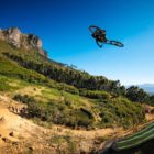 Adolf Silva riding the DarkFEST Freeride MTB course