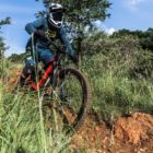 Downhill Mountain bike riding with the new Spank 350/359 Vibrocore Tuned Wheels