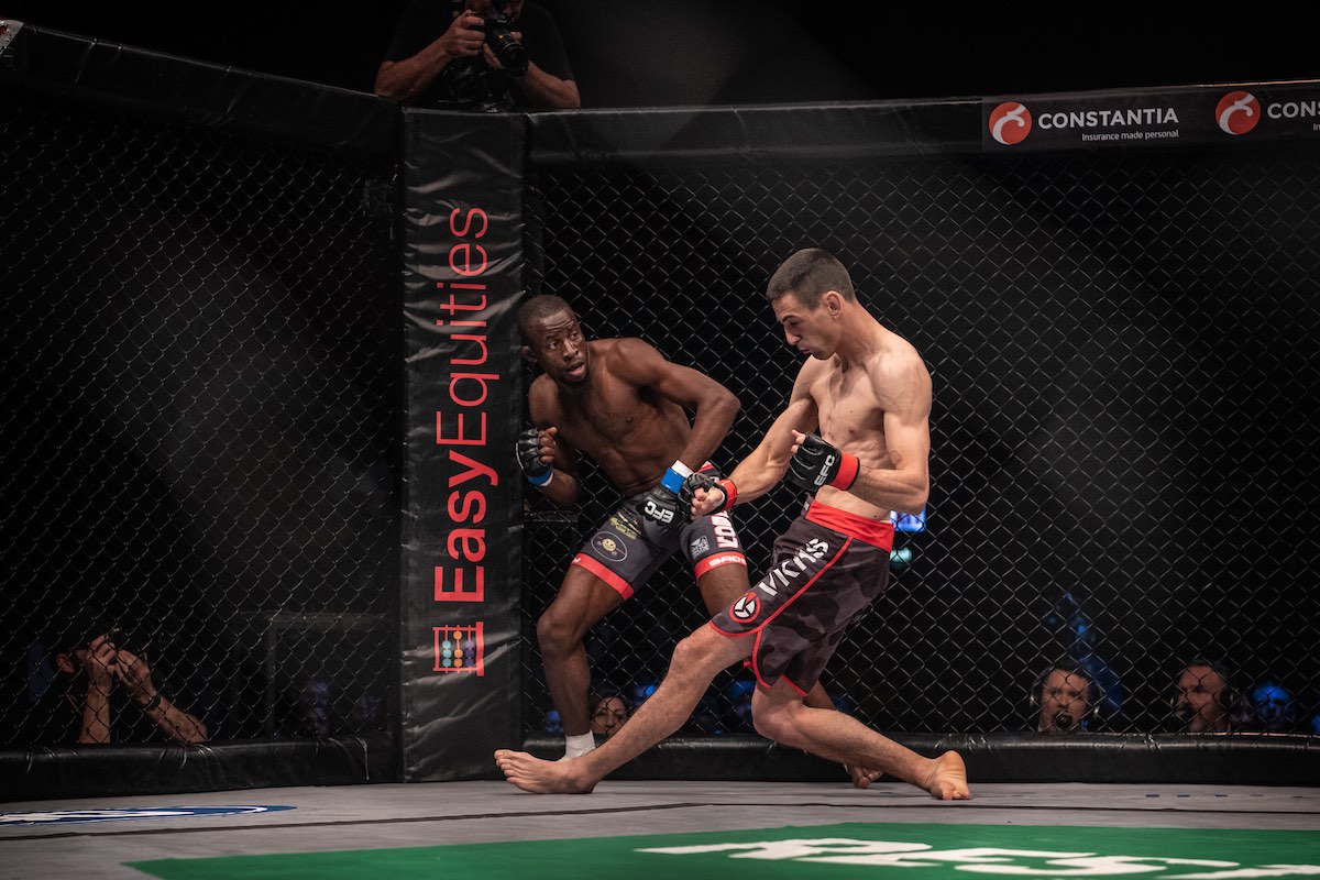 EFC Featherweight Title Fight between Igeu Kabesa and Karlo Caput