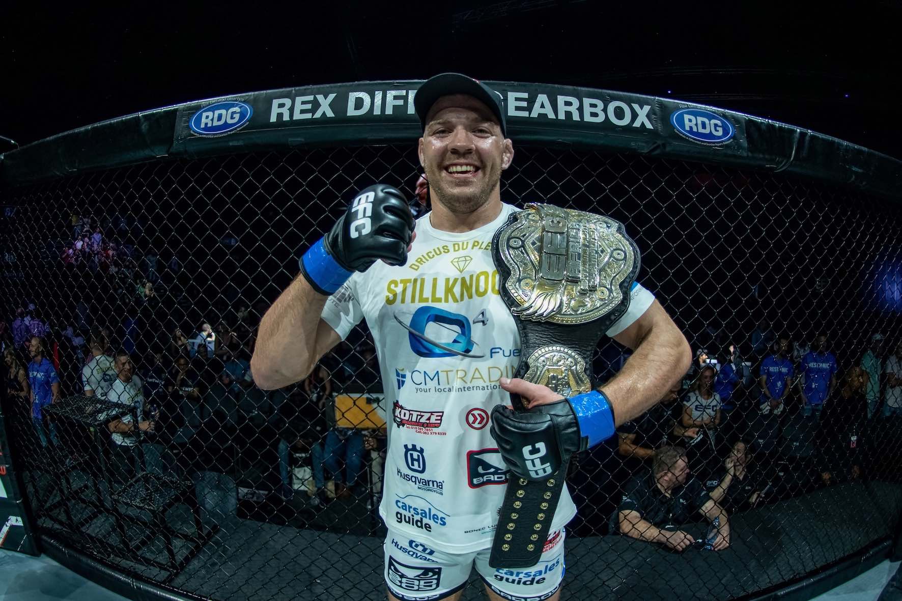 Results from all 11 MMA fights from EFC 83