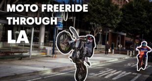 Freestyle Motocross riders Robbie Maddison and Tyler Bereman escape the Los Angeles holiday weekend traffic by ripping their dirt bikes through the city landscape to make it their personal freeride playground. Watch Duct Out here...