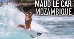 Join Maud le Car as she takes us to the unexplored shores of Mozambique to discover a surfing paradise.