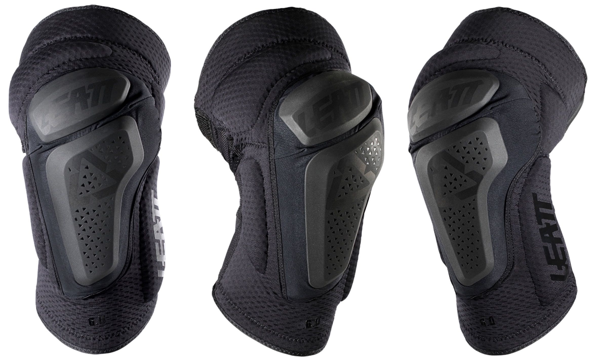 Leatt 3DF 6.0 Knee Guards in black