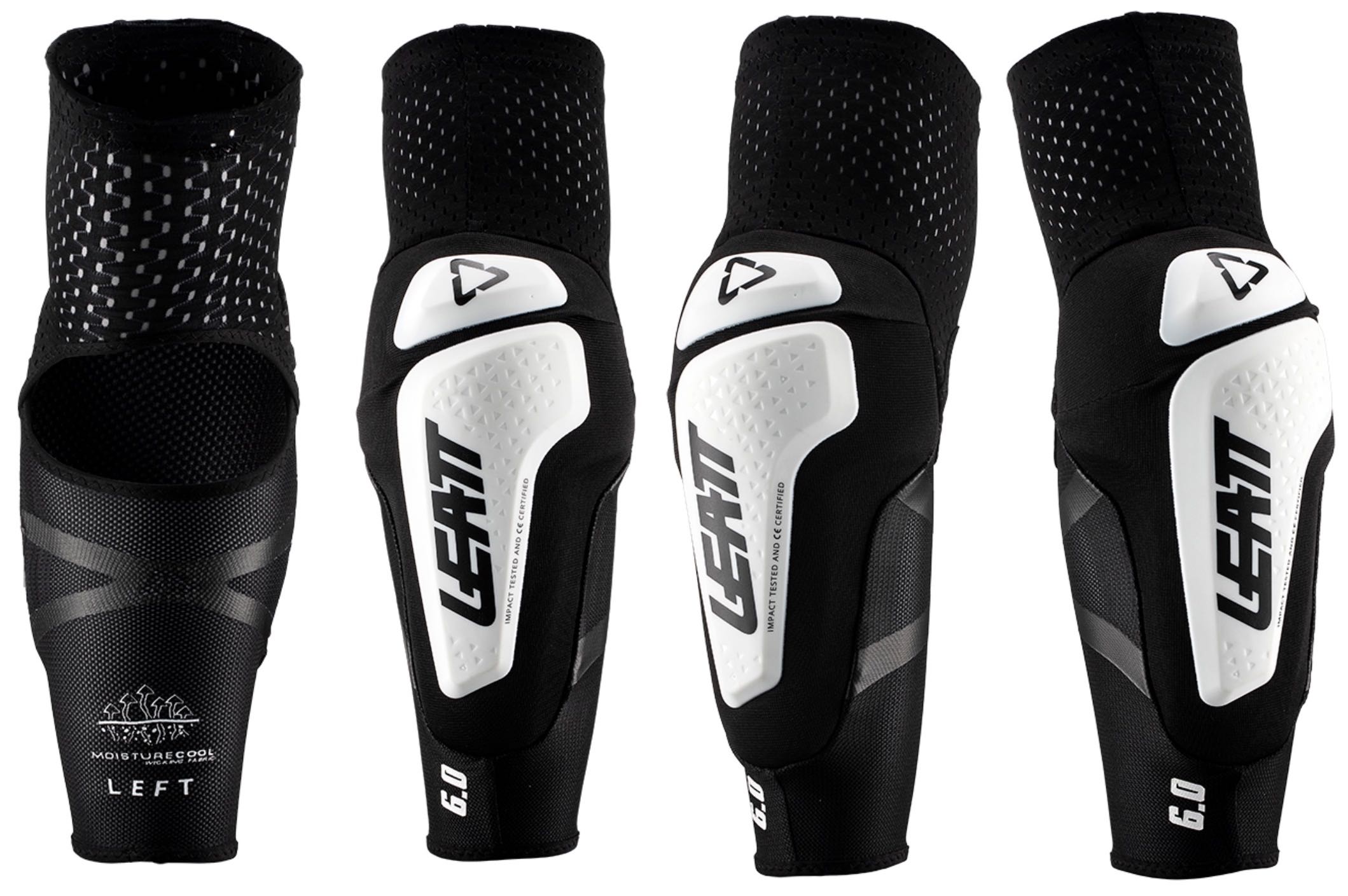 Leatt 3DF 6.0 Elbow Guard in white