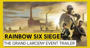 The Grand Larceny, a new limited-time event for Tom Clancy’s Rainbow Six Siege is now live and will last until 19 May. Watch the event trailer here.