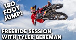 Back in 2018, Tyler Bereman visited the dream motocross facility - Moto SandBox - and made it his Freeride Playground.