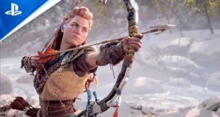 Horizon Forbidden West continues Aloy’s story as she moves west to a far-future America to brave a majestic, but dangerous frontier where she’ll face awe-inspiring machines and mysterious new threats. Coming to PlayStation 5.