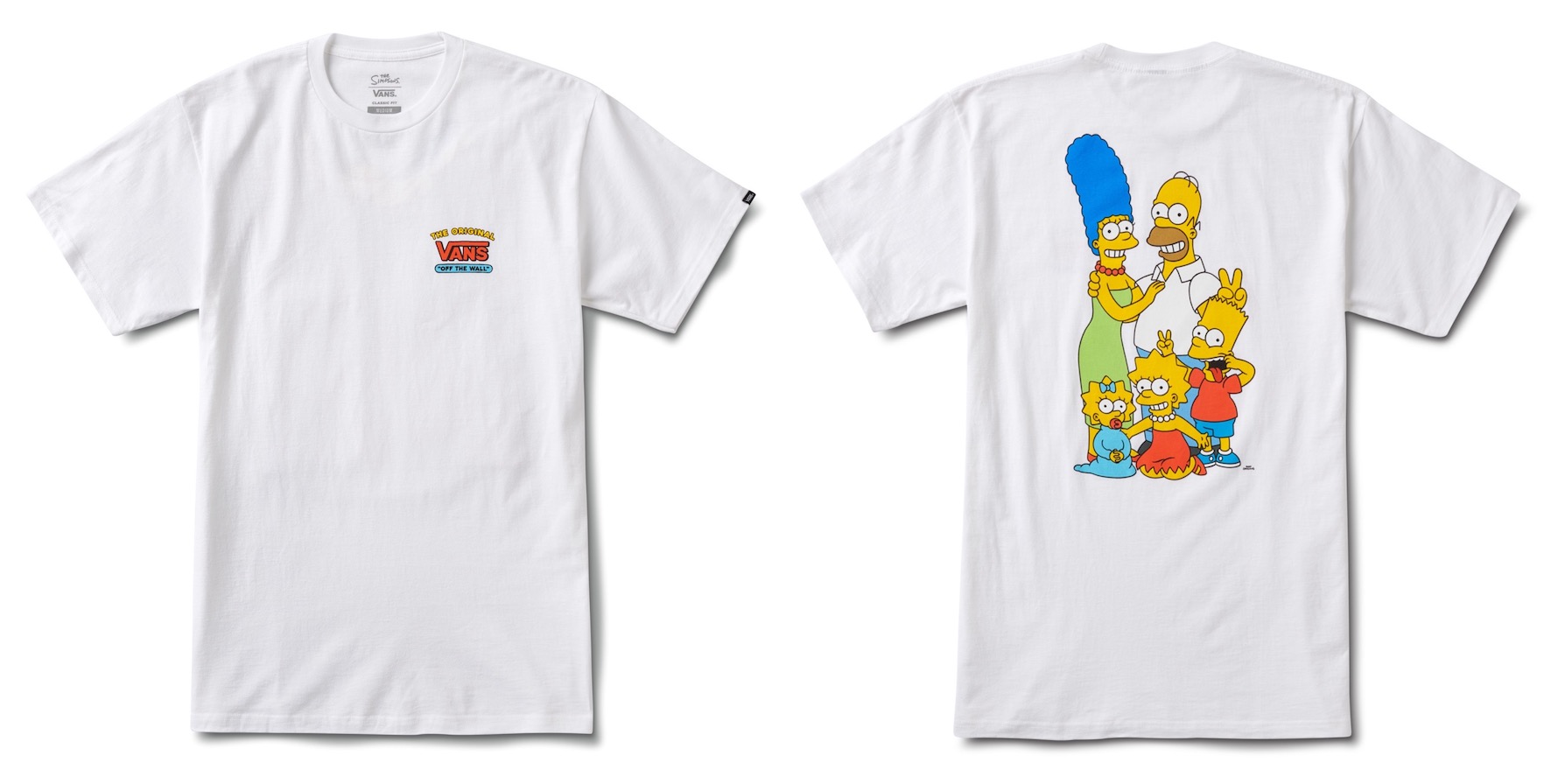 VANS X THE SIMPSONS FAMILY TEE