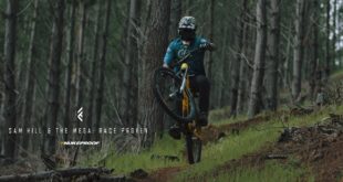 Watch Sam Hill riding the new Nukeproof Mega 290c. The V4 Mega is a ground up design and Sam’s been out to ensure the bike is dialled for the 2021 Enduro MTB season - looking fast and steezy!
