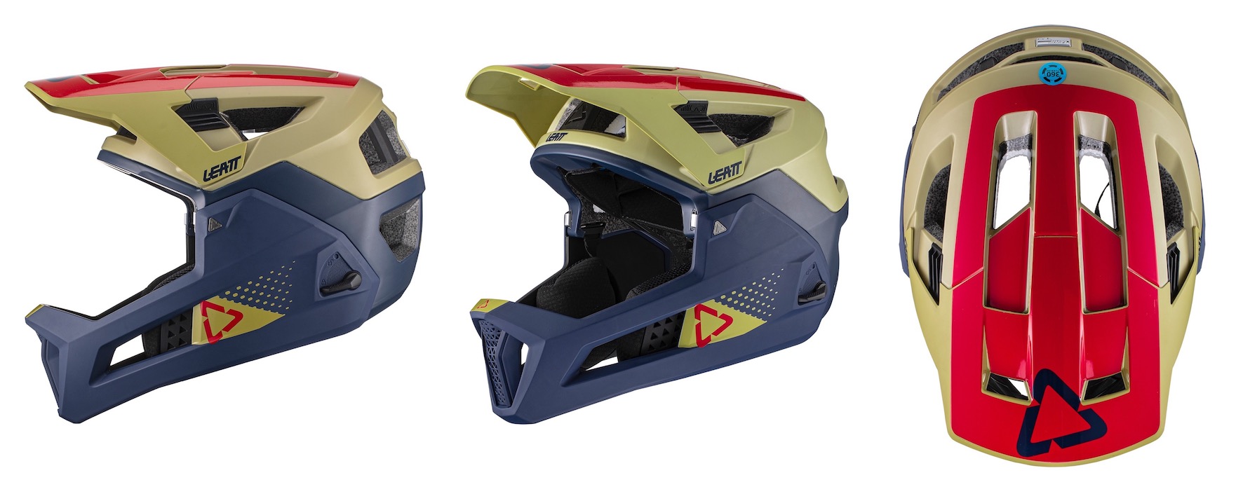 The all-new Leatt 4.0 MTB Enduro Helmet in Sand