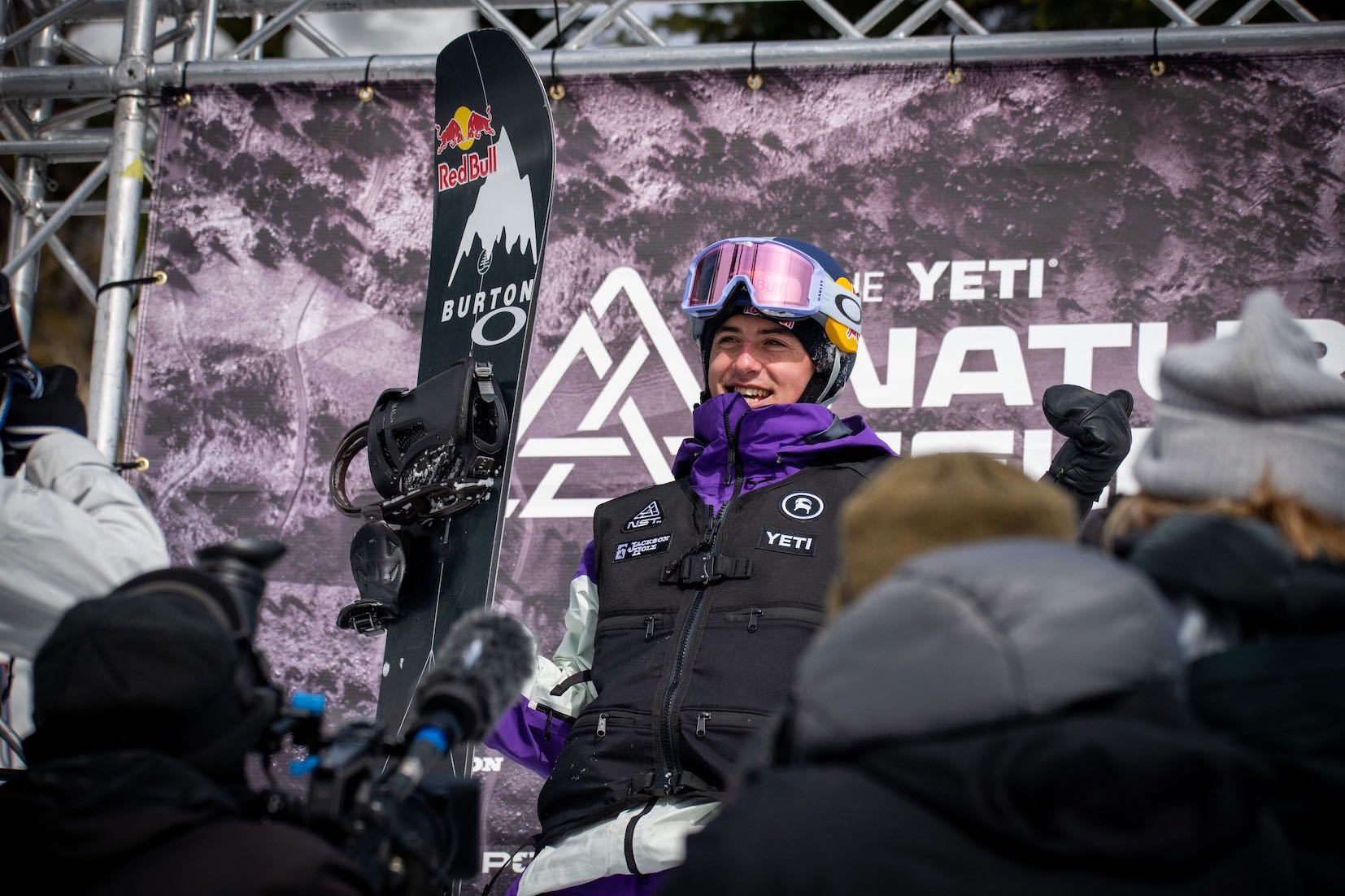 Mark McMorris wins the inaugural Natural Selection Men's Division 