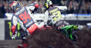 You can't change the past? Wrong! Get ready to race the official championship again and experience the thrill of being a Supercross champion. Monster Energy Supercross – The Official Videogame 4 releases on 11 March 2021.