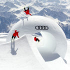 Jesper Tjäder competing at the Audi Nines 2021